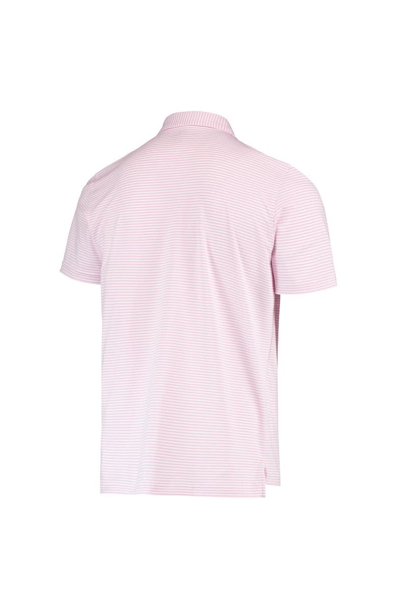 vineyard vines Men's Vineyard Vines Pink/White San Francisco Giants Bradley Stripe Polo, Alternate, color, Pink