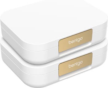 Set of 2 Modern Leakproof Lunch Bento Boxes