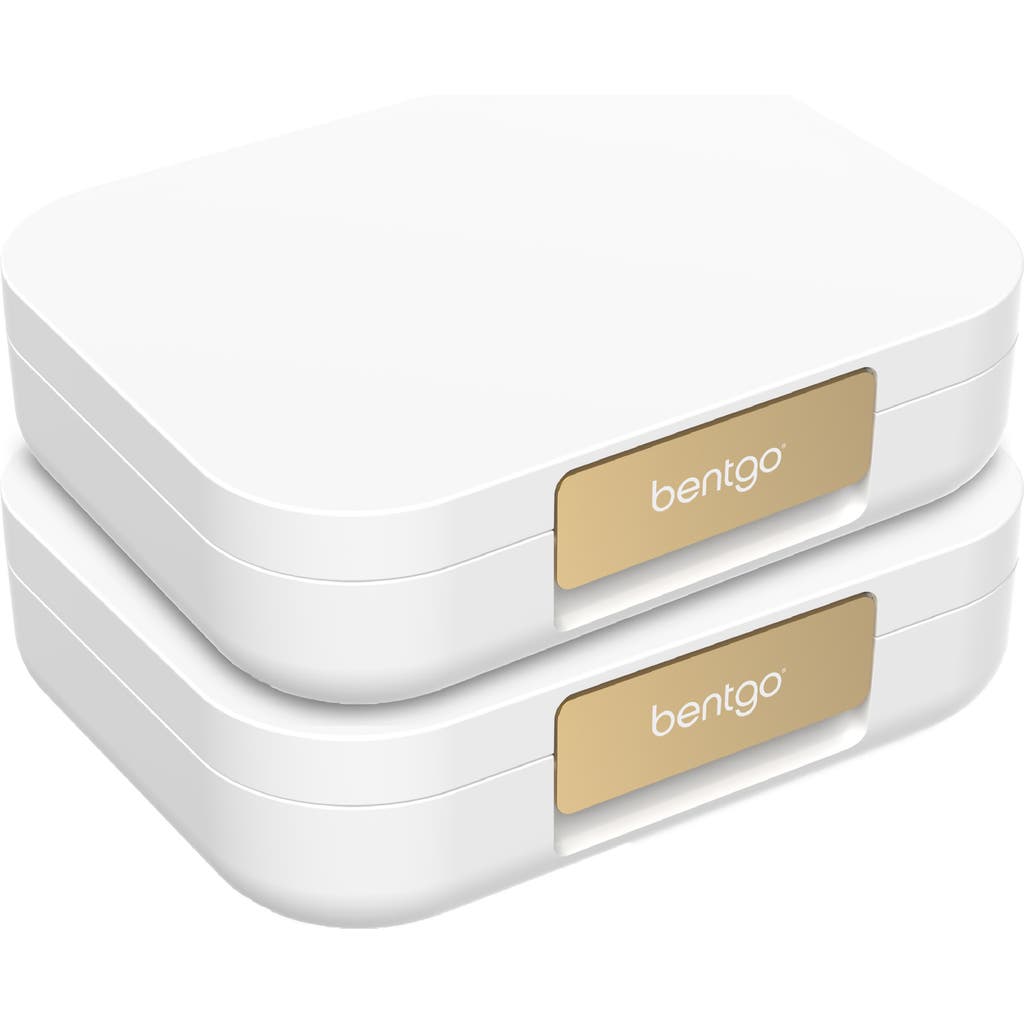 Bentgo Modern Leakproof Lunch Bento Box In White