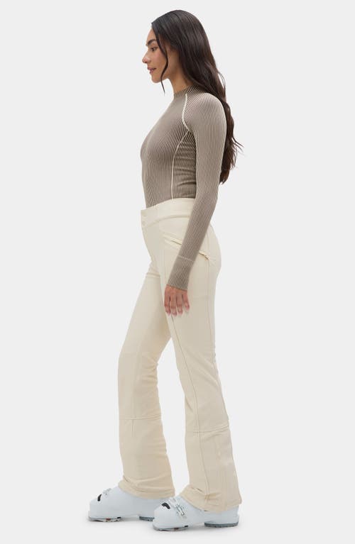 Halfdays Emma Water Resistant Fleece Lined Ski Pants In Neutral