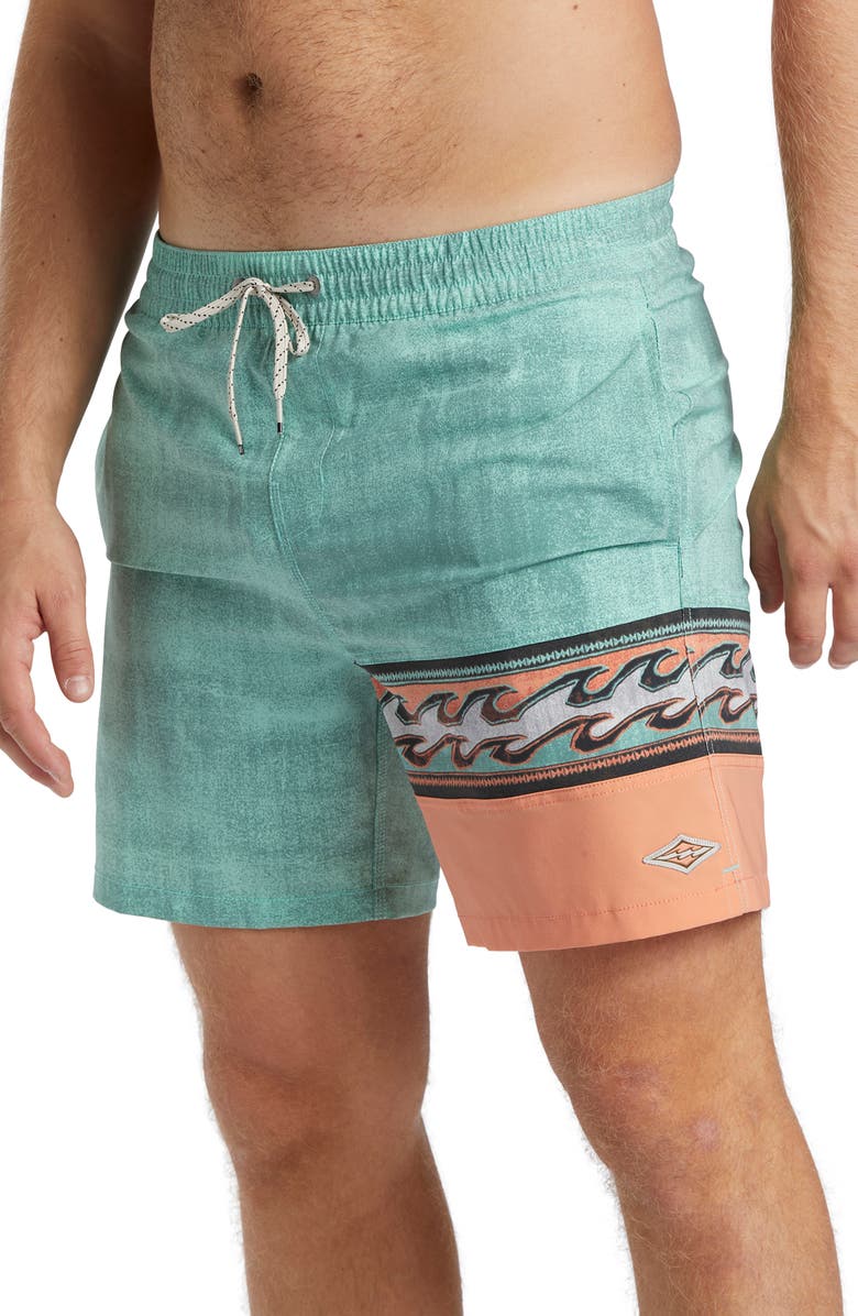 Billabong Burleigh Layback Swim Trunks, Alternate, color, 
