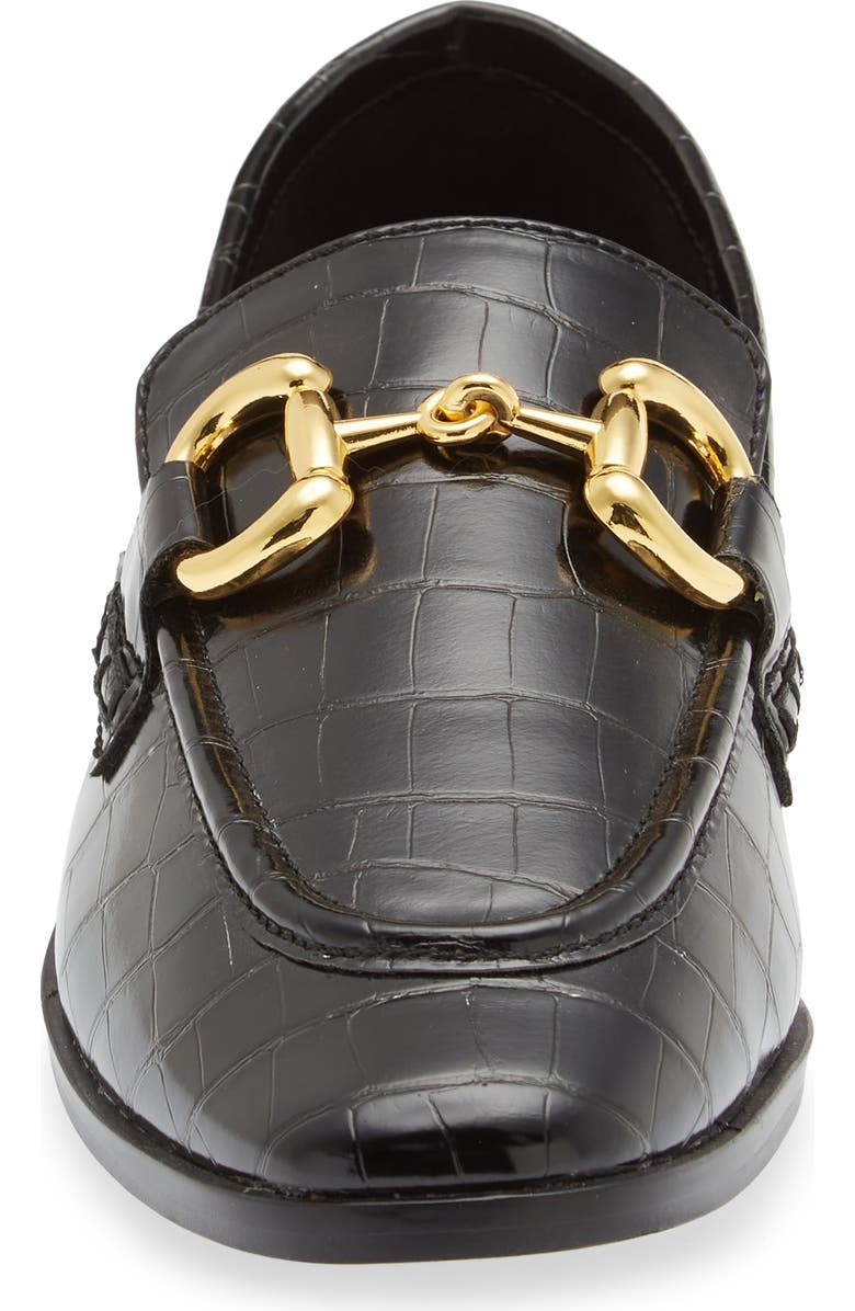 Jeffrey Campbell Velviteen Bit Loafer, Alternate, color,