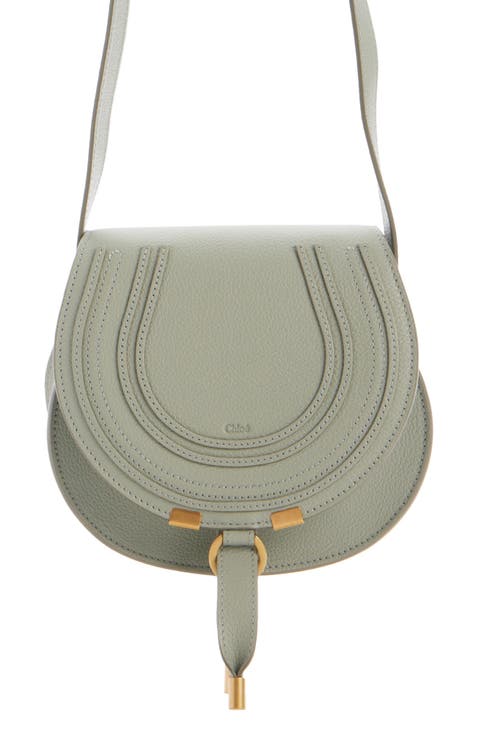 Small Marcie Leather Crossbody Bag