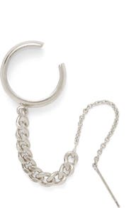 Lady Grey Fragment Ear Threader Earring