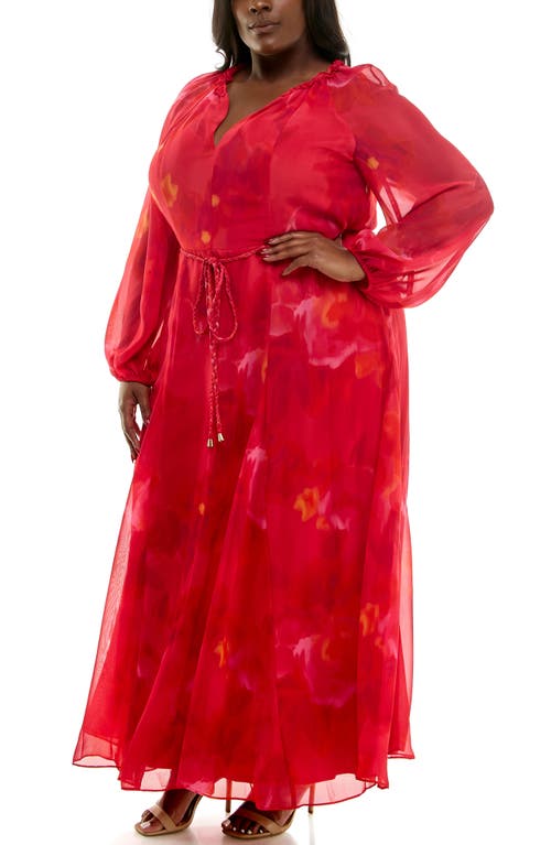 Shop Taylor Dresses Long Sleeve Maxi Dress