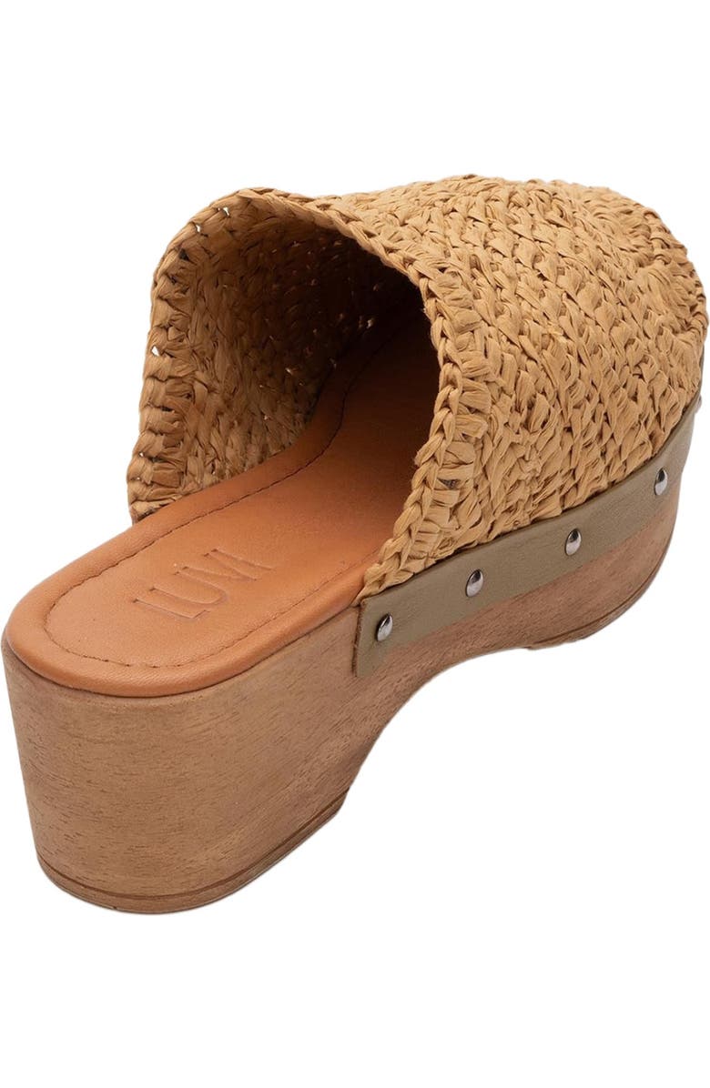 Forever & Always Shoes Cooper Braided Wedge Sandal, Alternate, color,