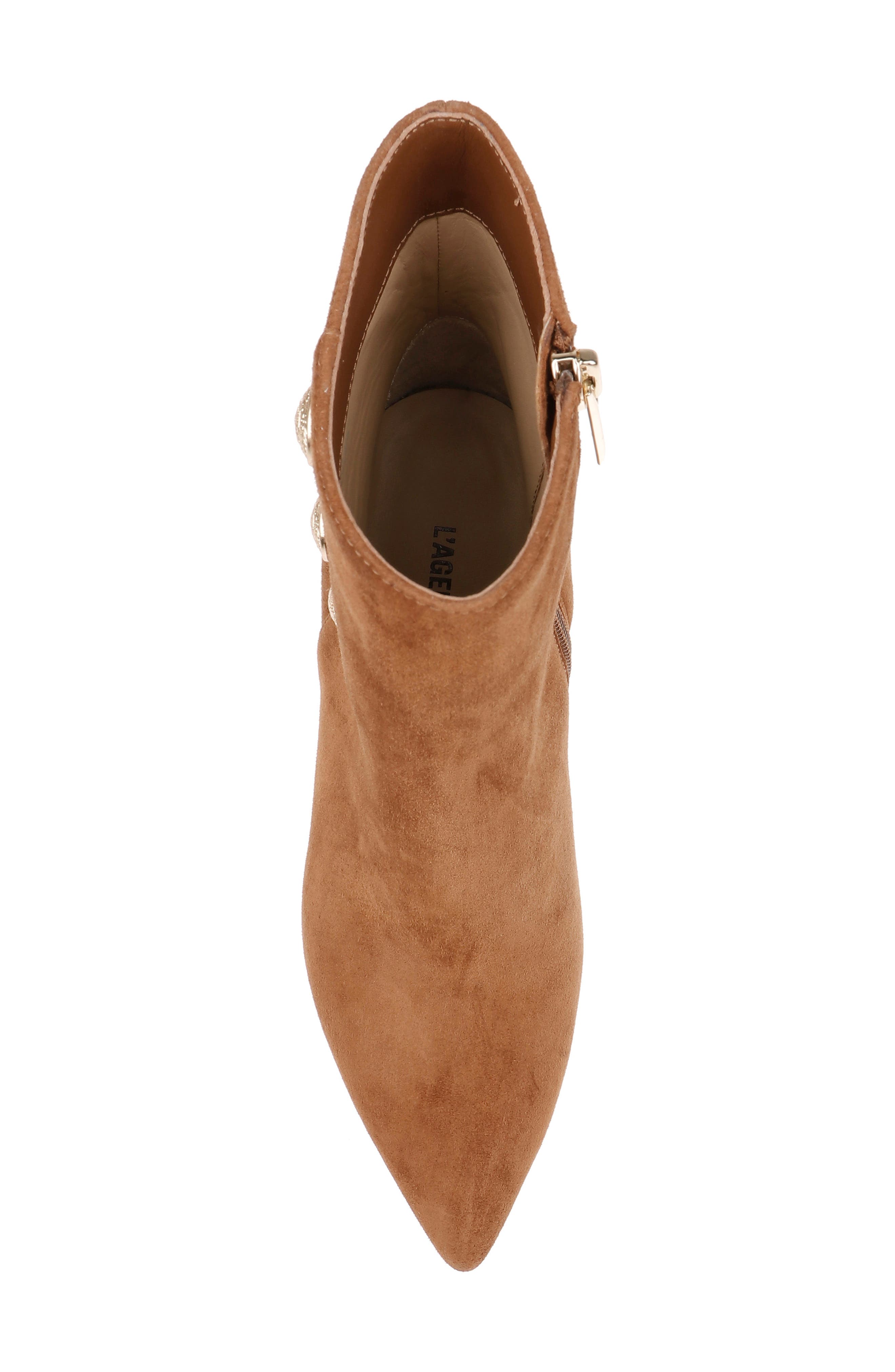 Theodora II Pointed Toe Bootie, Alternate, color, BUCK SD