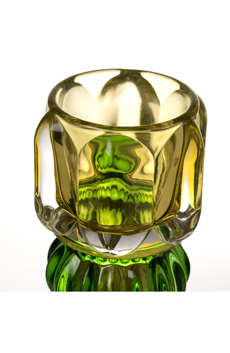 Zsa Zsa Zsu Nanjing Glass Decorative Object 2 Pcs Set, Alternate, color, Green