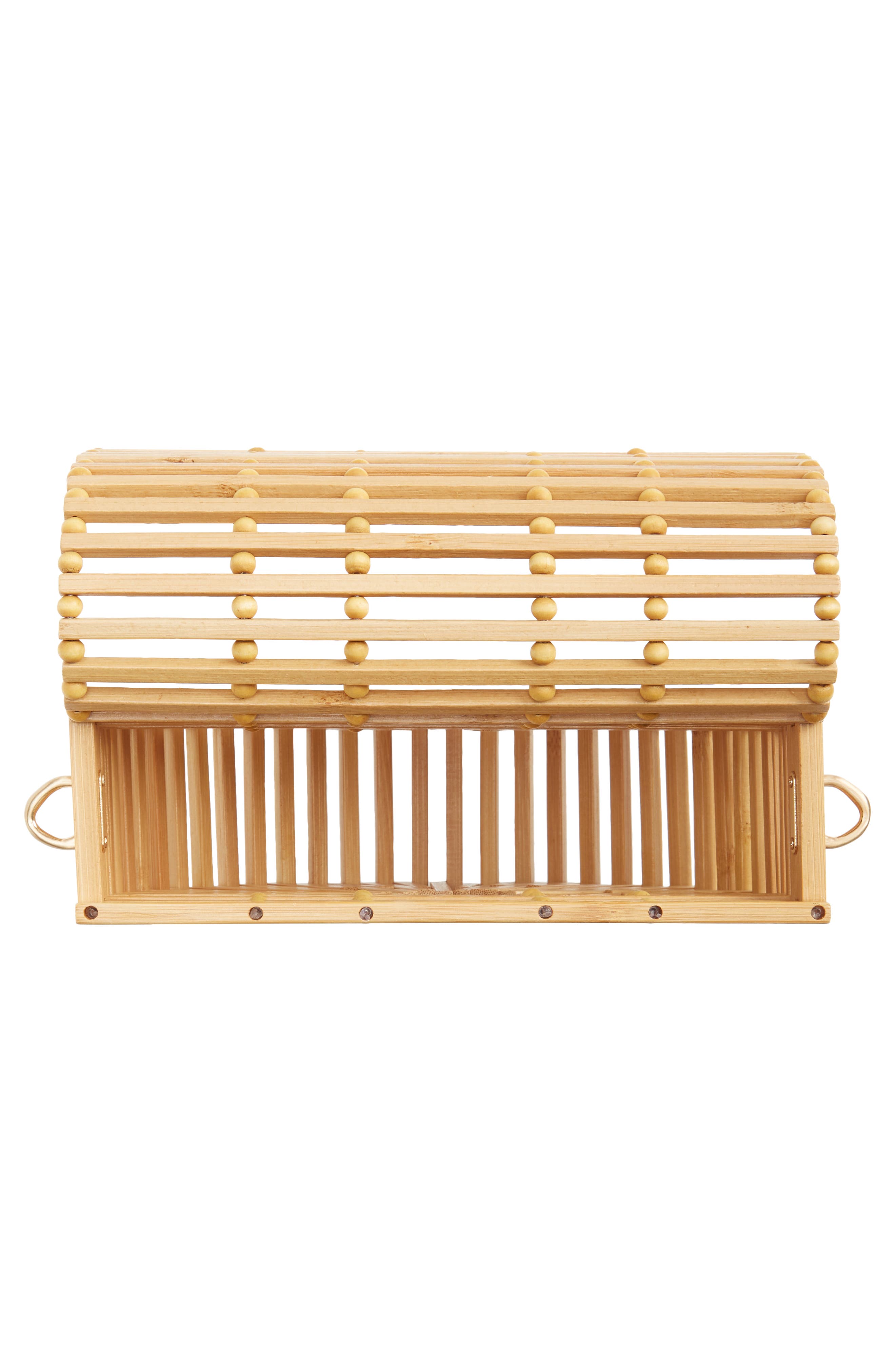 Cult Gaia Ark Flap Bamboo Crossbody, Alternate, color, 