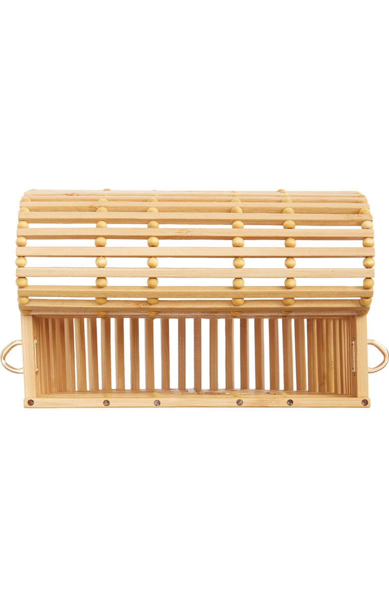Cult Gaia Ark Flap Bamboo Crossbody, Alternate, color,