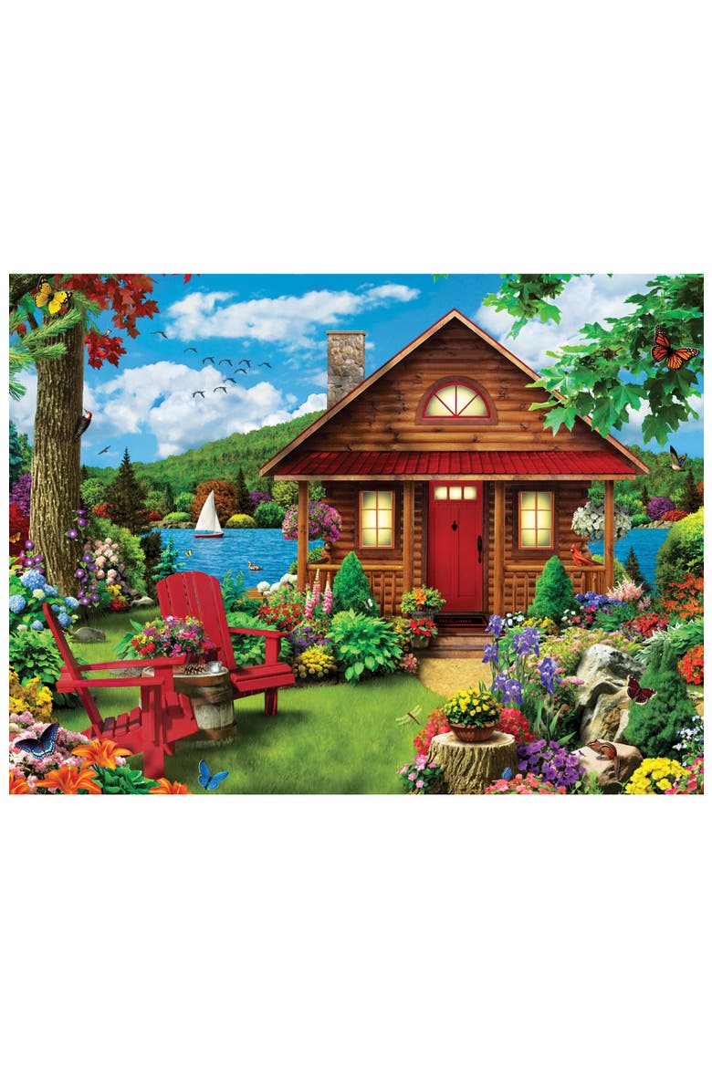 Waterfront 750 Piece Jigsaw Puzzle, Alternate, color, Multicolor