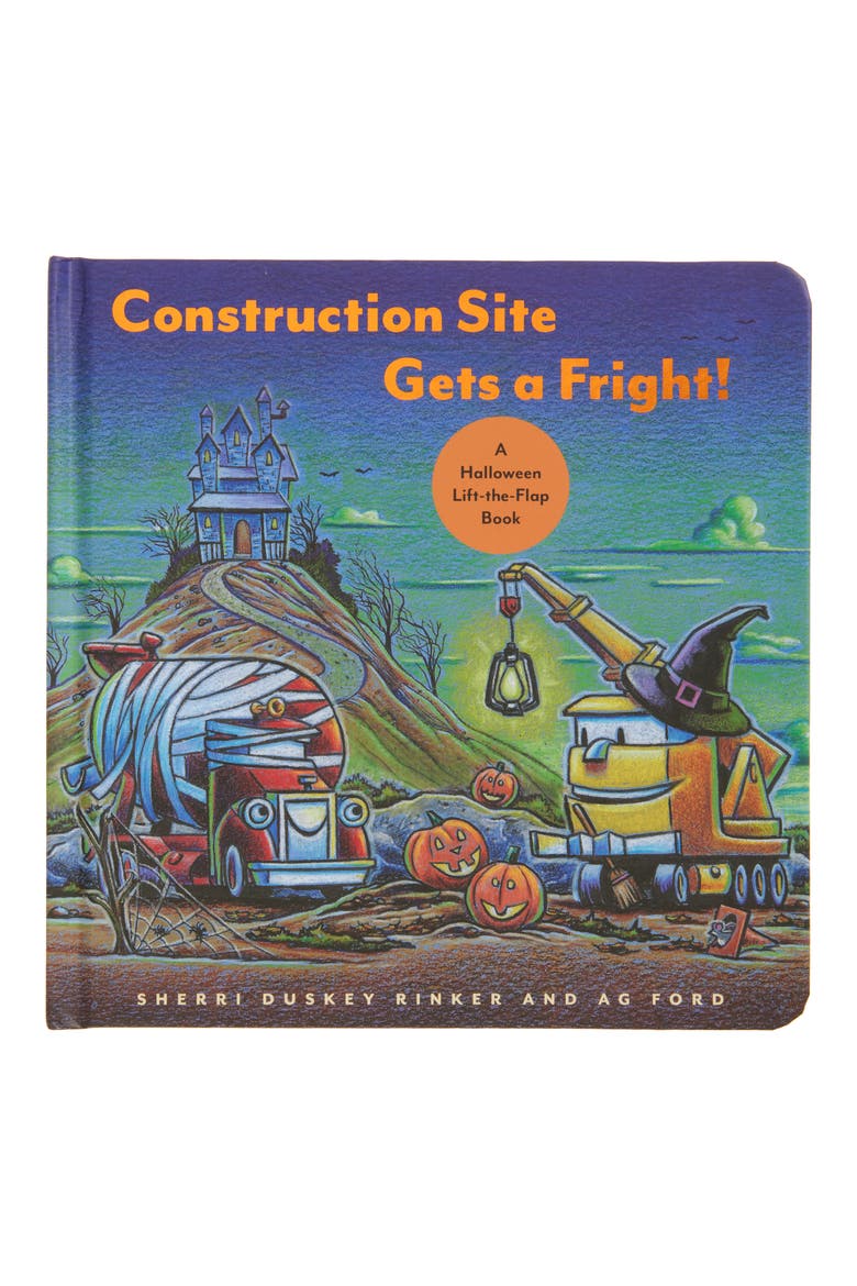 'Construction Site Gets a Fright' Book, Main, color, MULTI