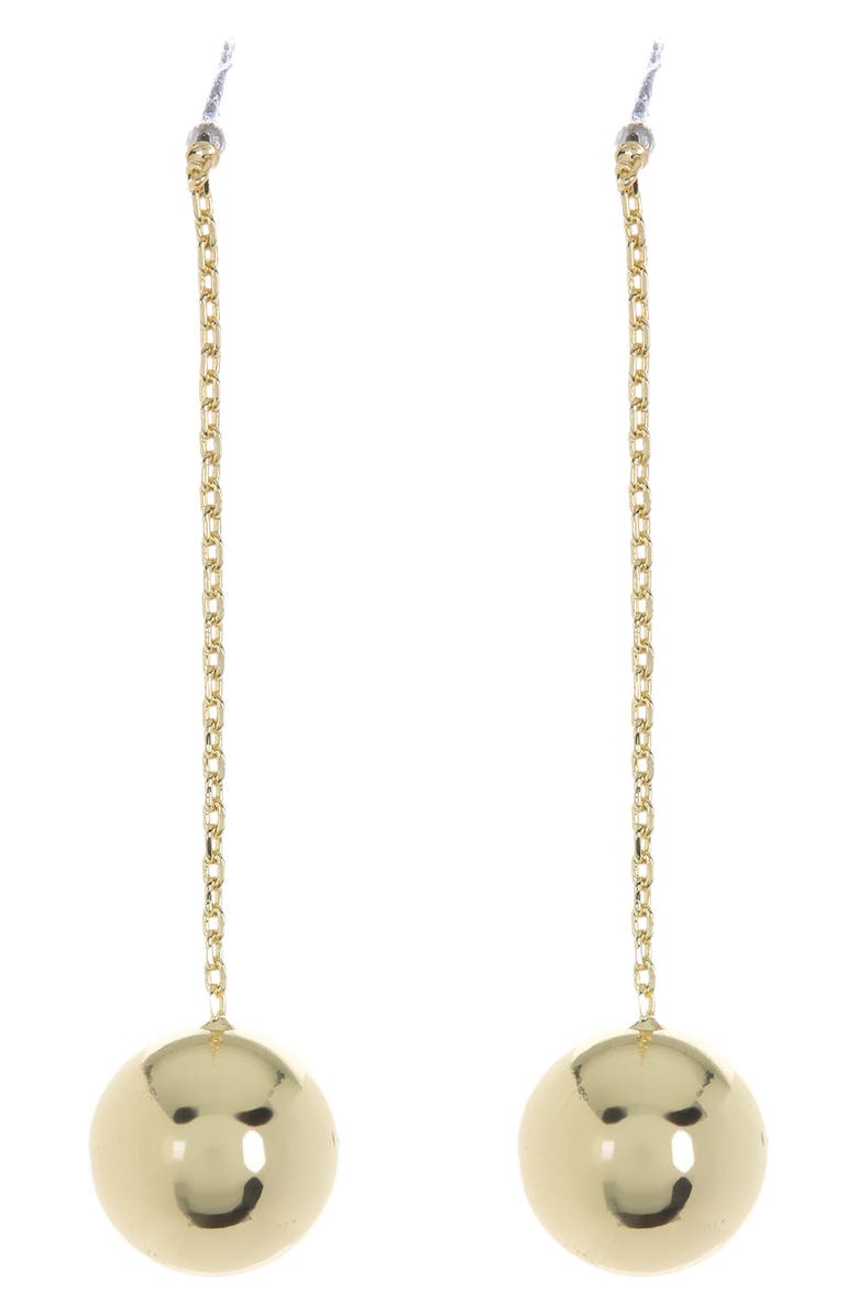 RIVKA FRIEDMAN Polished Bead on Chain Drop Earrings, Alternate, color, 