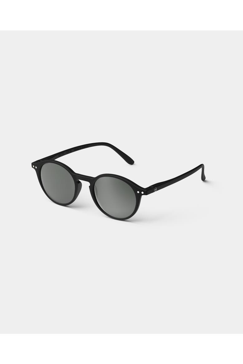 #D 48mm Pantos Reading Sunglasses, Alternate, color, Black