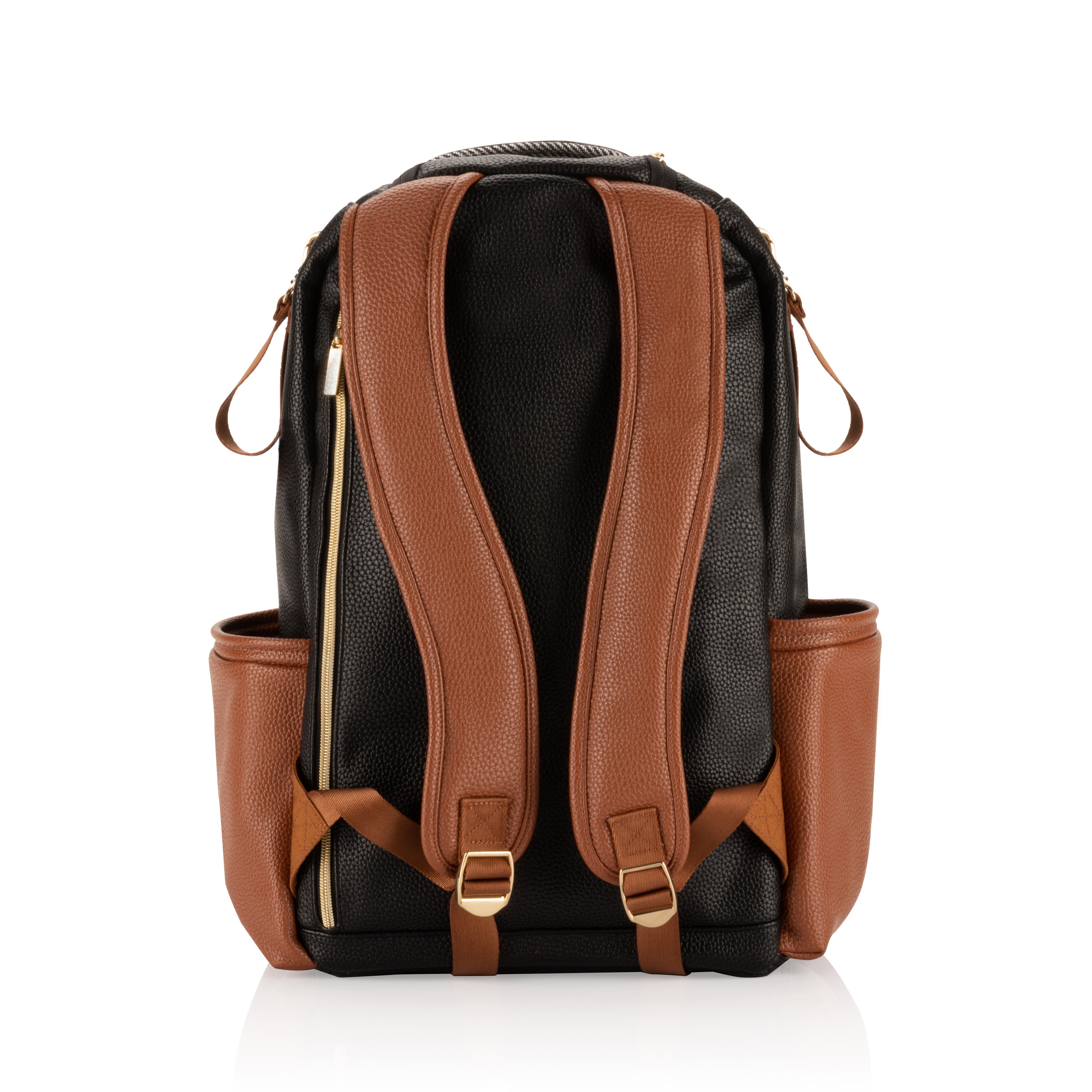 Itzy Ritzy Boss Plus Large Diaper Bag Backpack, Alternate, color, Coffee And Cream