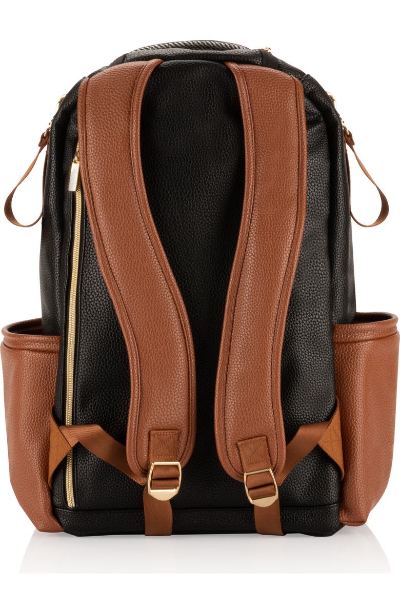 Itzy Ritzy Boss Plus Large Diaper Bag Backpack, Alternate, color, Coffee And Cream