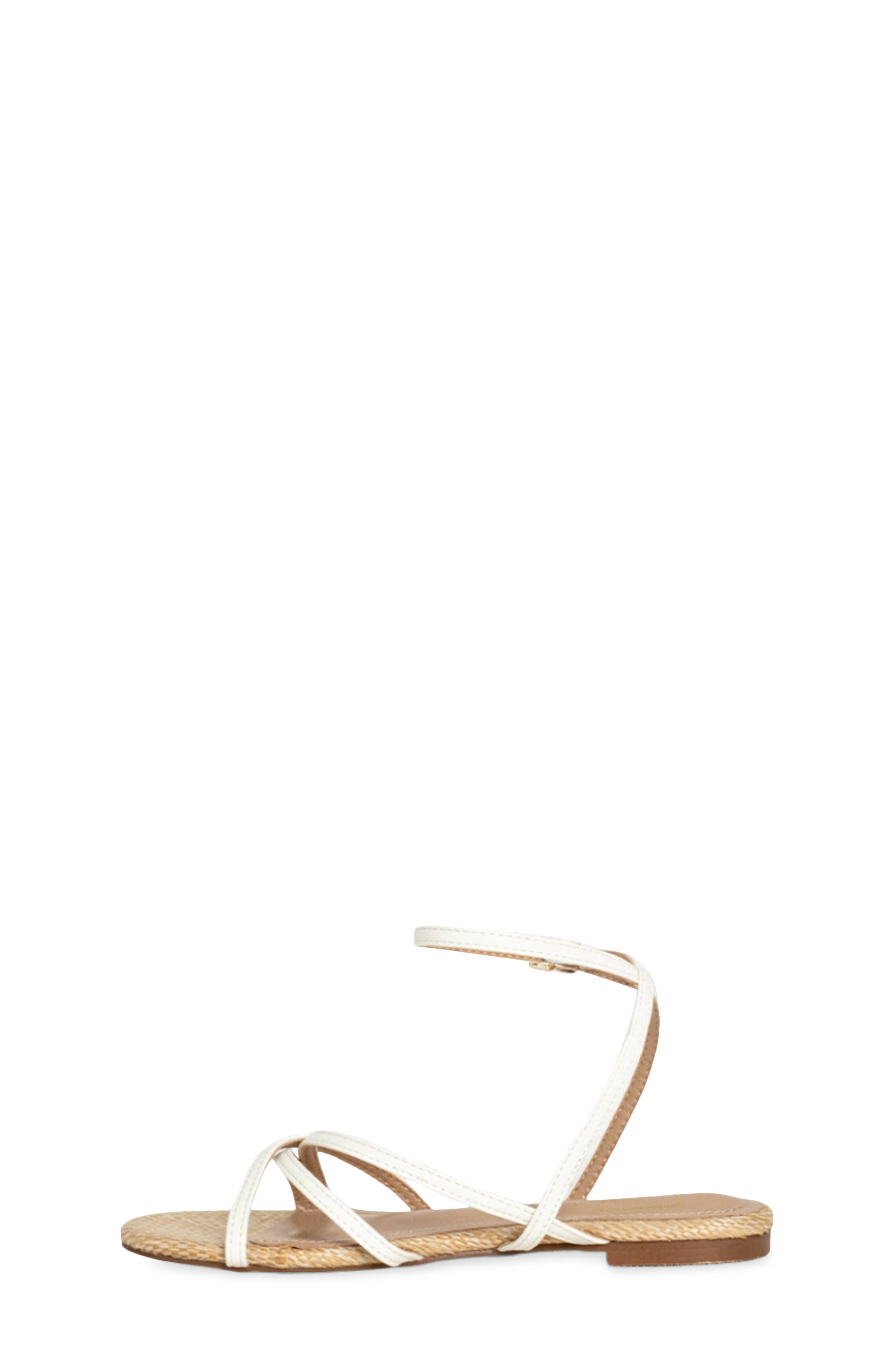 Kids' Mini Dana Sandal, Alternate, color, WHITE