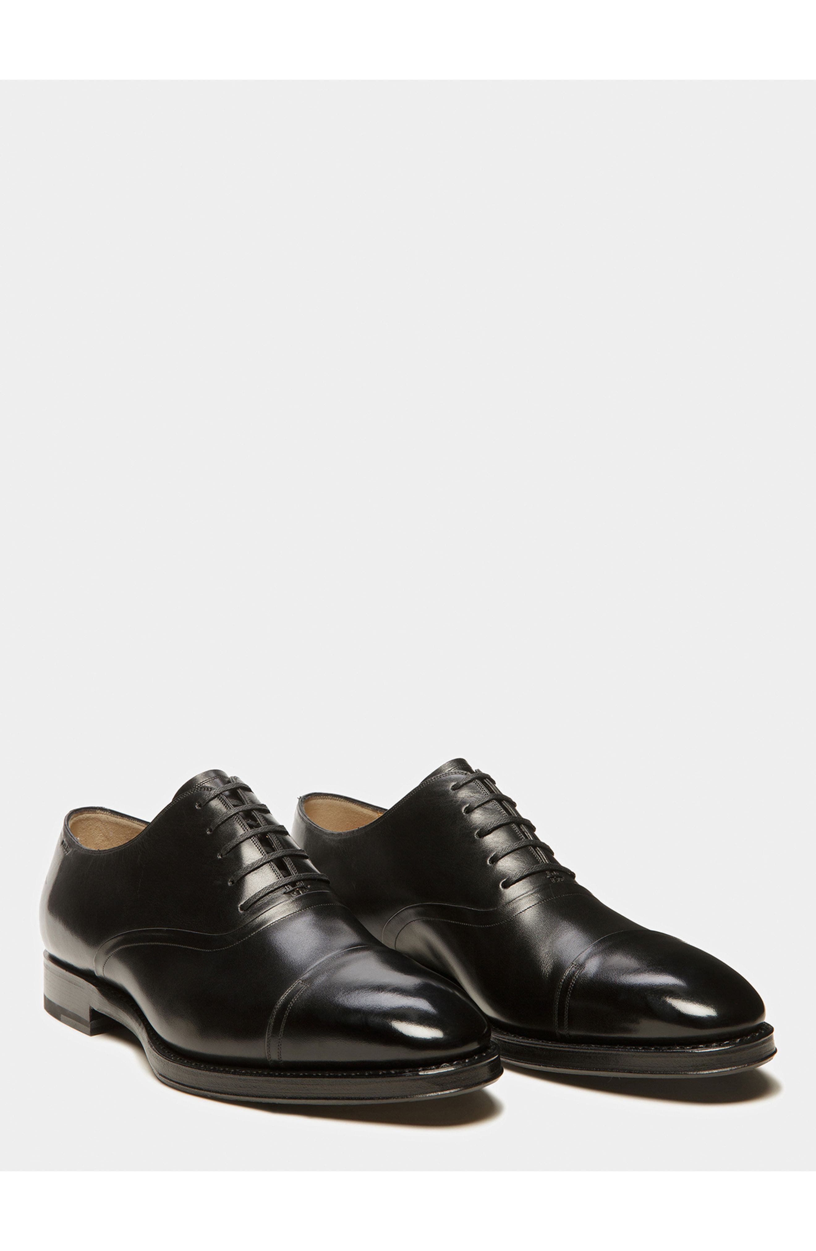Bally Scribe Oxford Shoes, Alternate, color, Black