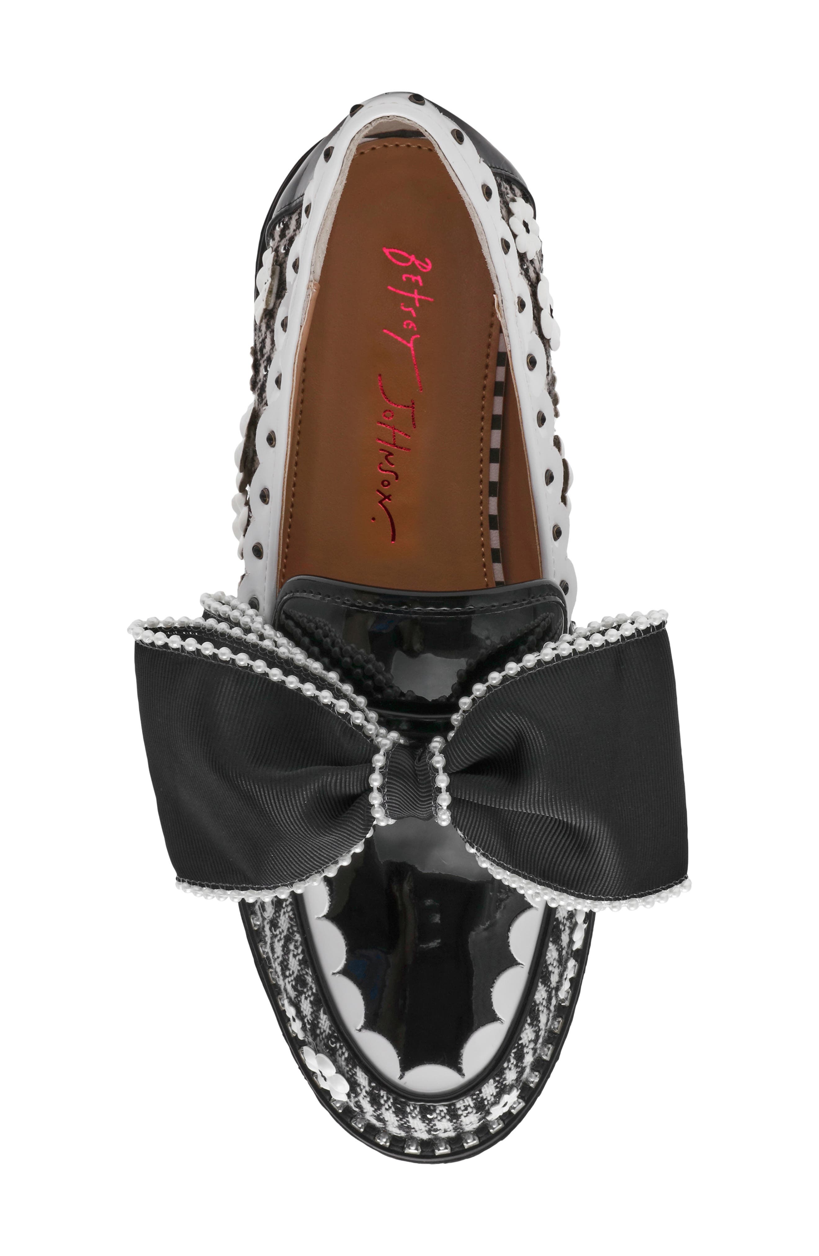 Hurley Gingham Loafer, Alternate, color, BLACK/ WHITE GINGHAM