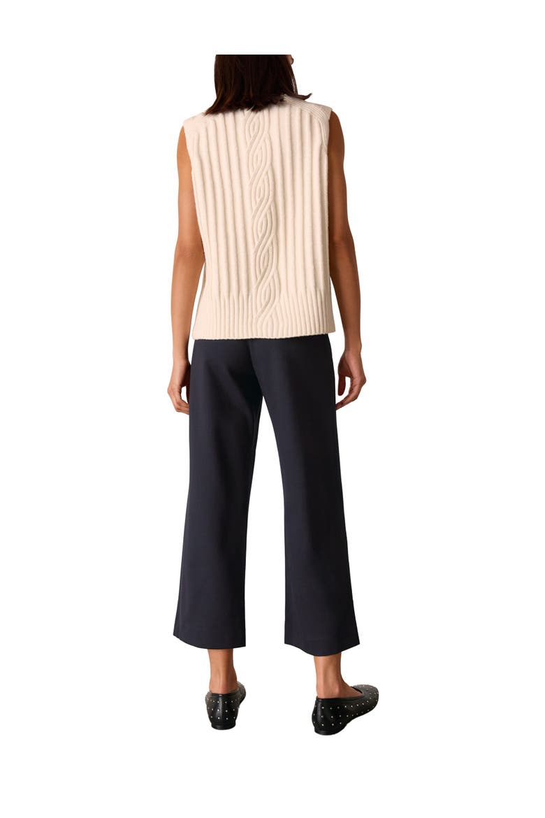 Camilla Wide Leg Trouser, Alternate, color, Black
