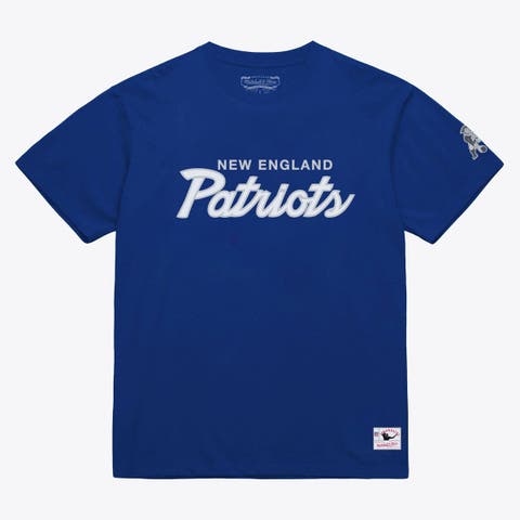 Men's Mitchell & Ness Royal New England Patriots Head Coach Classic T-Shirt