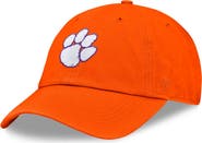 TOP OF THE WORLD Men's Top of the World Orange Clemson Tigers Team Logo Washed Adjustable Hat