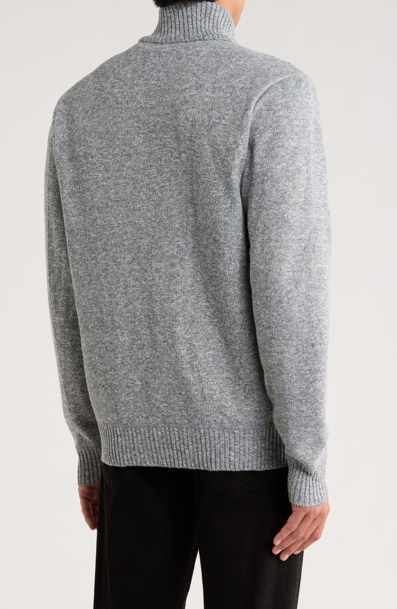 Buffalo Jeans Wactorio Zip Cardigan, Alternate, color, Light Grey Mix