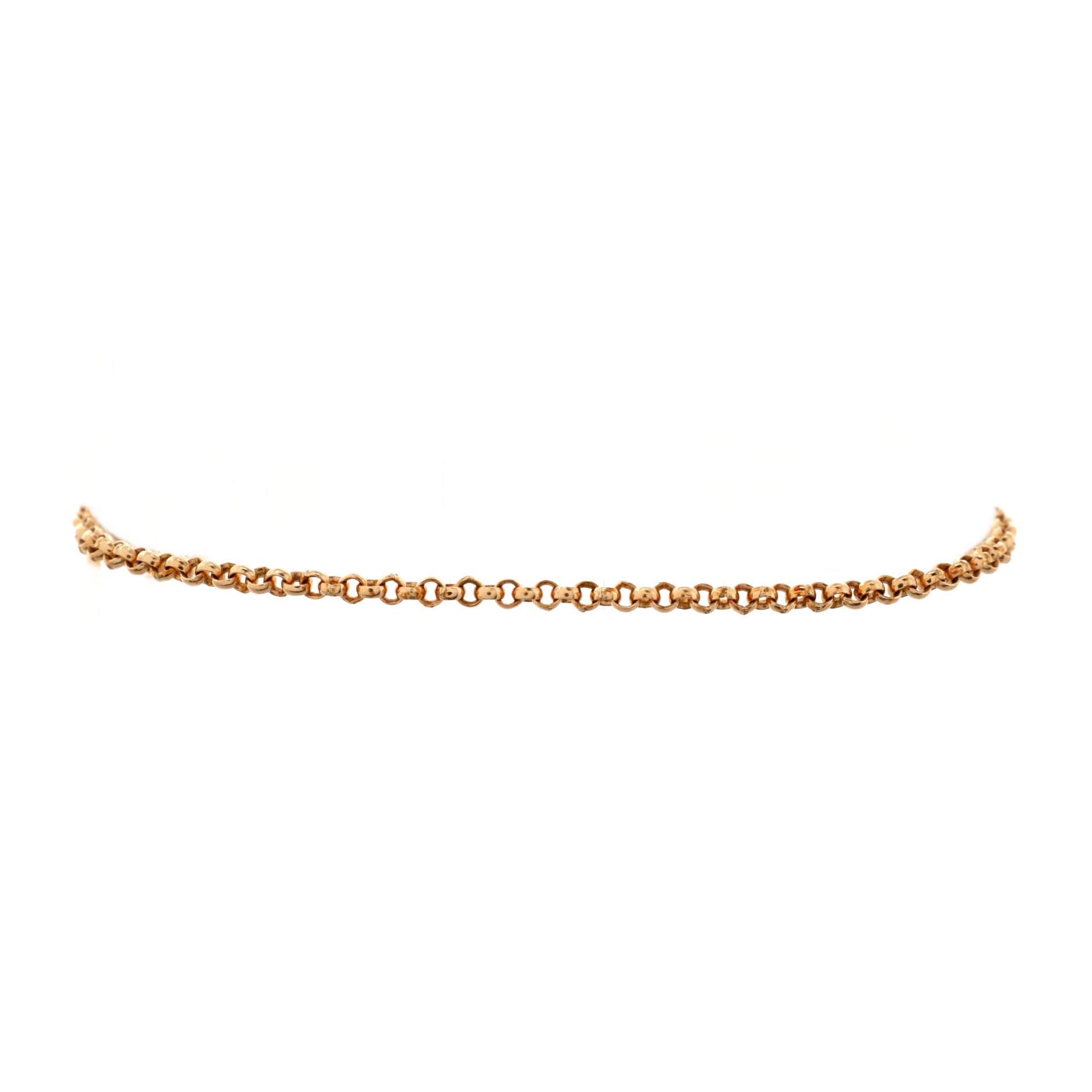 Clou de Forge Chain Bracelet 18K Rose Gold with Pave Diamonds, Alternate, color, Metallic Gold