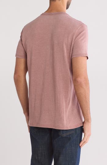 Button Notch Neck T-Shirt