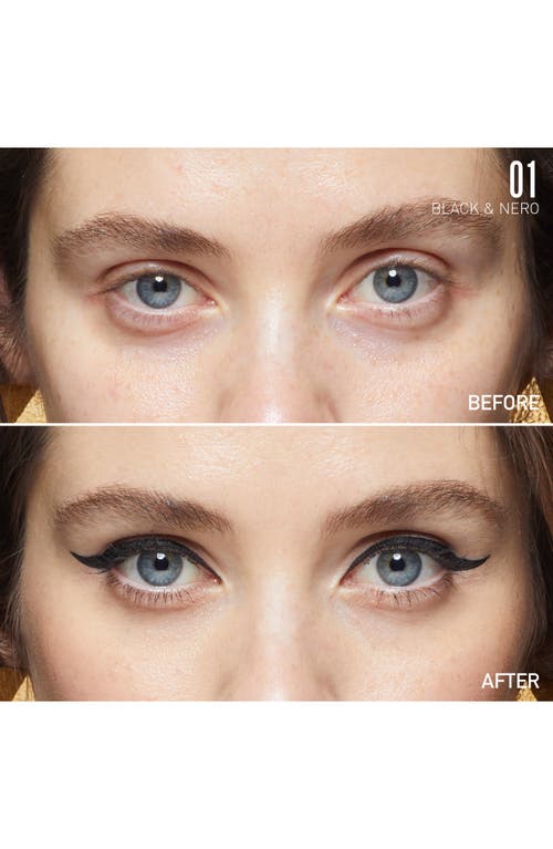 Valentino Twin Liner Gel & Liquid Eyeliner In Black