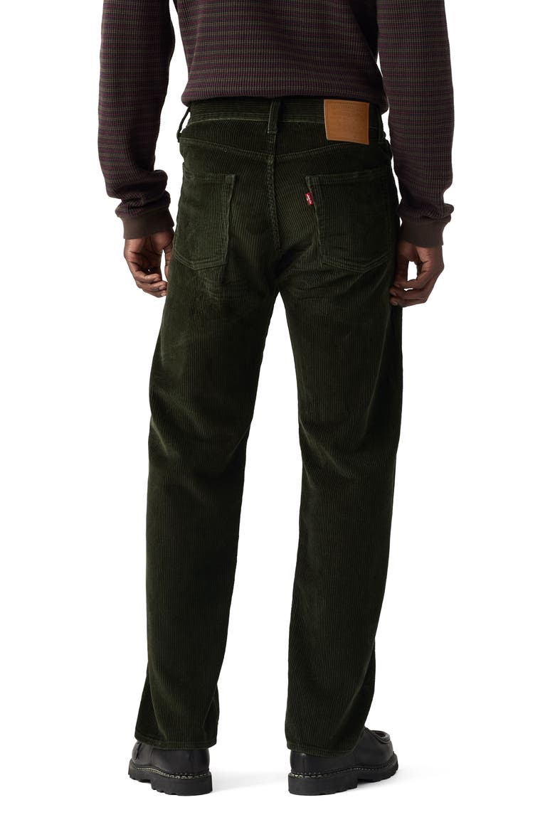 555™ Relaxed Straight Leg Corduroy Jeans, Alternate, color, ROSIN