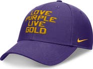 Nike Men's Nike Purple LSU Tigers Local Rise Adjustable Hat