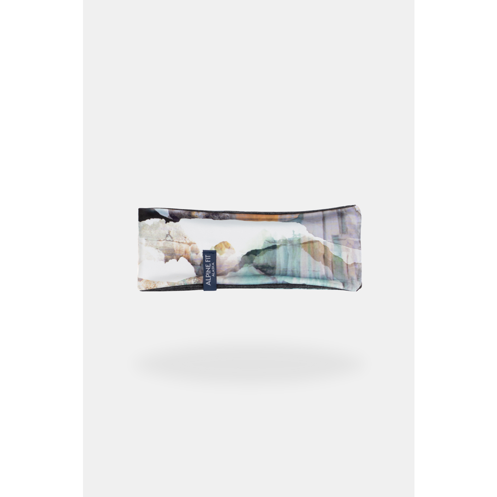 Alpine Fit Merino Wool Lined Headband in Chugach Dusk  product