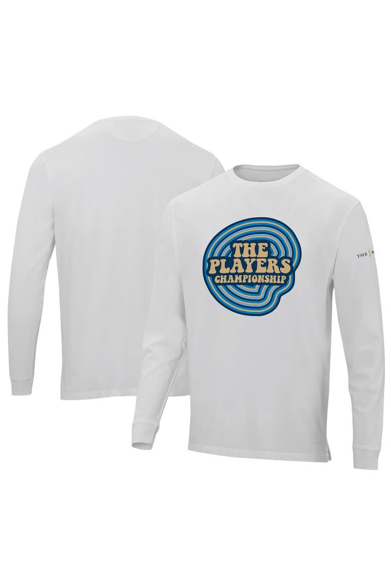 Men's Ahead  White THE PLAYERS Island Green Silverton Long Sleeve T-Shirt, Main, color, White