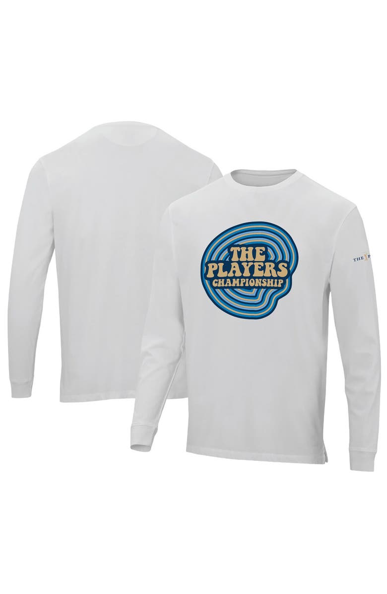 AHEAD Men's Ahead  White THE PLAYERS Island Green Silverton Long Sleeve T-Shirt, Main, color, White