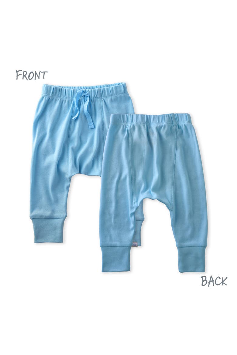 Jordan Assorted 4-Pack Organic Cotton Joggers, Alternate, color, BLUE
