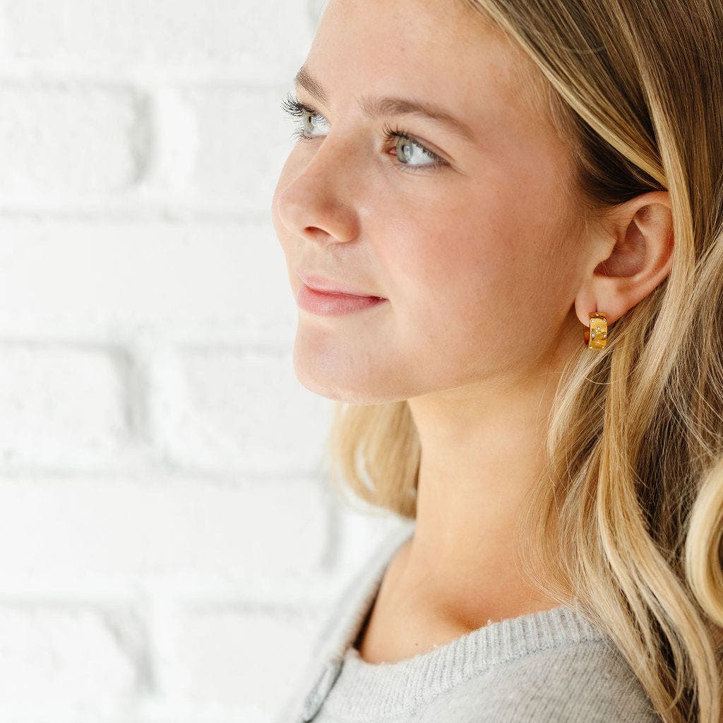 Pip Pop Girls' Confetti Bold Hoop Hypoallergenic Earring | Nordstrom
