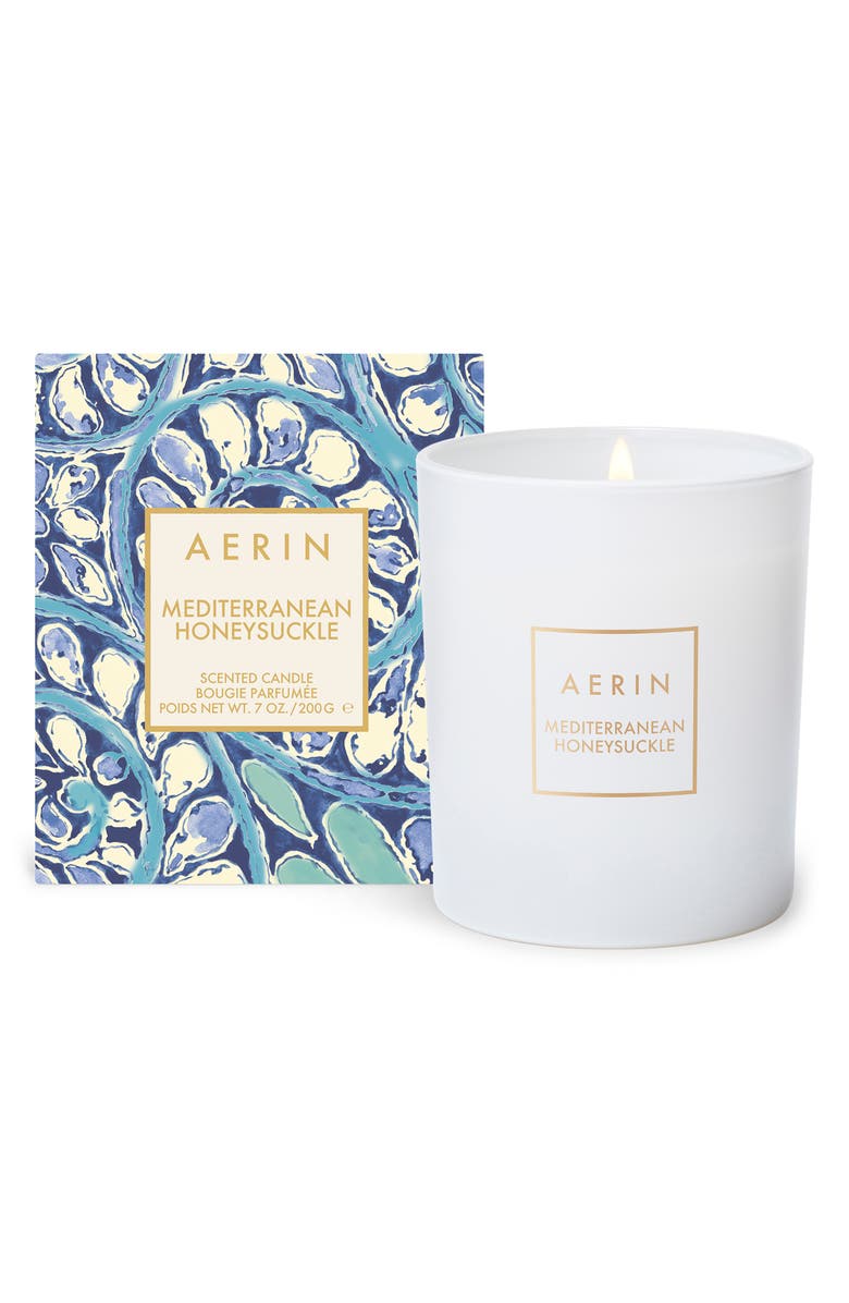 Estée Lauder AERIN Mediterranean Honeysuckle Scented Candle, Alternate, color,