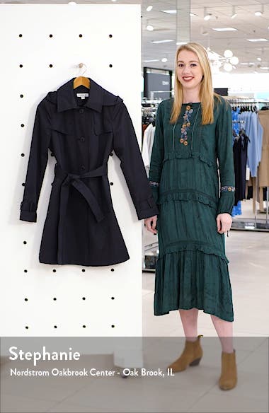 Via Spiga Belted Water Repellent Trench Coat (Women) | Nordstrom