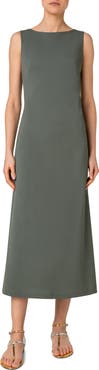 Akris punto Sleeveless Stretch Wool Dress
