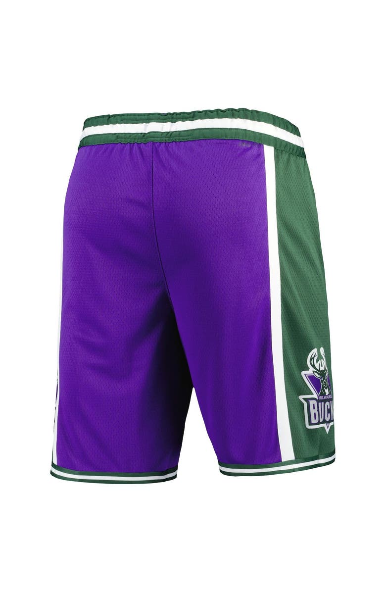 Nike Men's Nike Purple Milwaukee Bucks 2022/23 Classic Edition Swingman Performance Shorts, Alternate, color, Purple