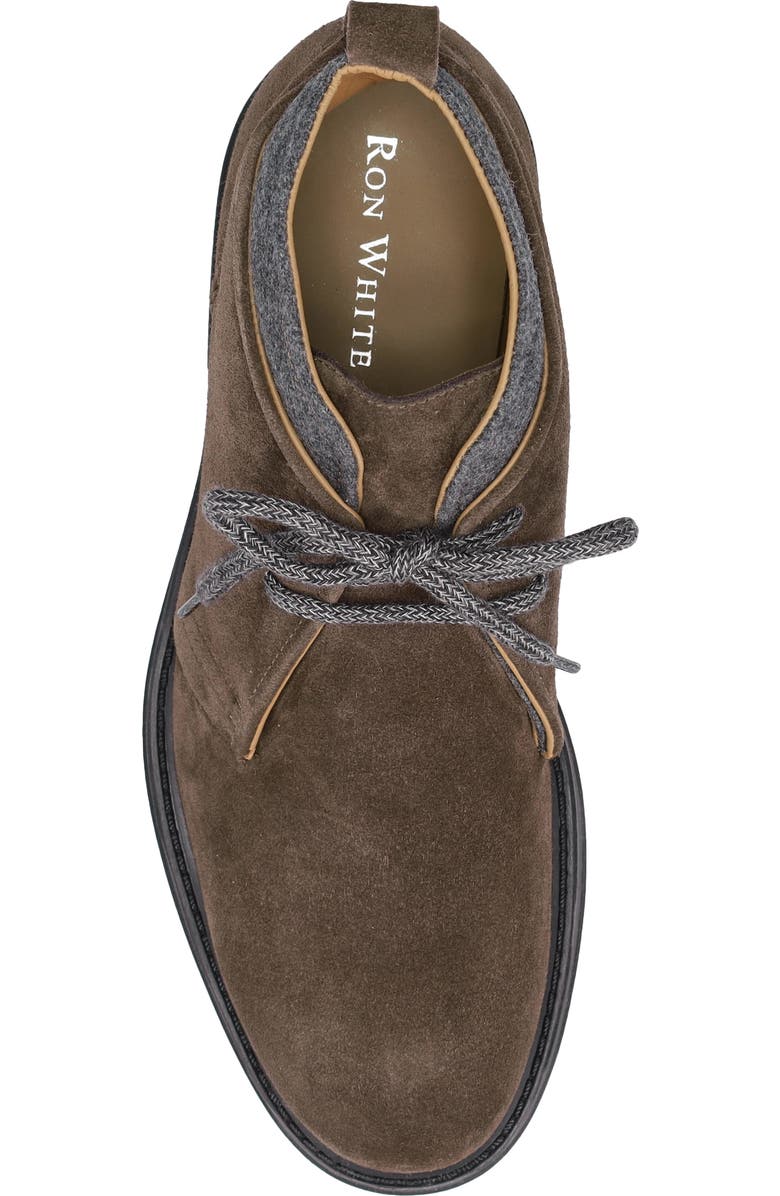 Ron White Nevin Water Resistant Lace-Up Boot, Alternate, color, Chocolate