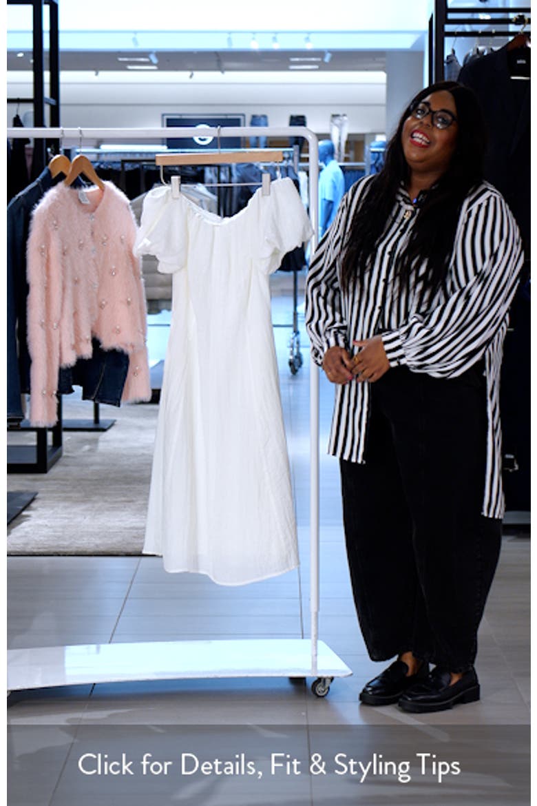 Off the Shoulder A-Line Dress video