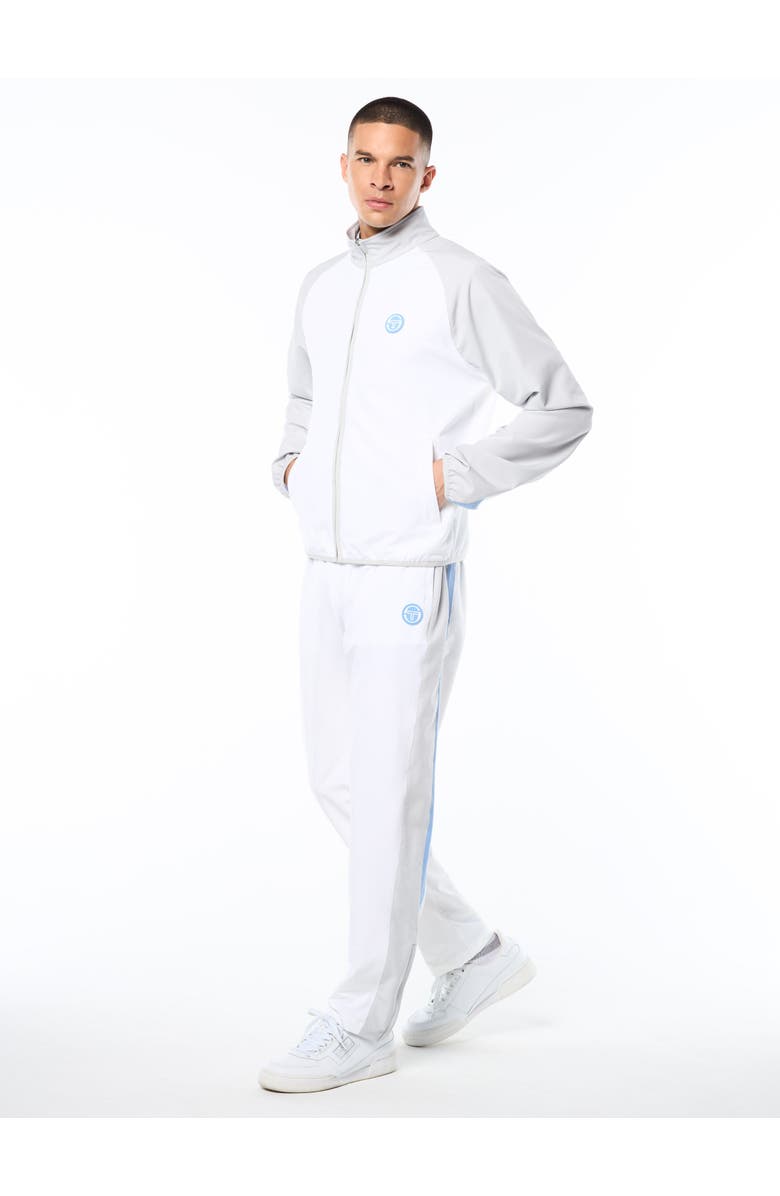 Sergio Tacchini Racchetto Track Jacket, Alternate, color, Brilliant White
