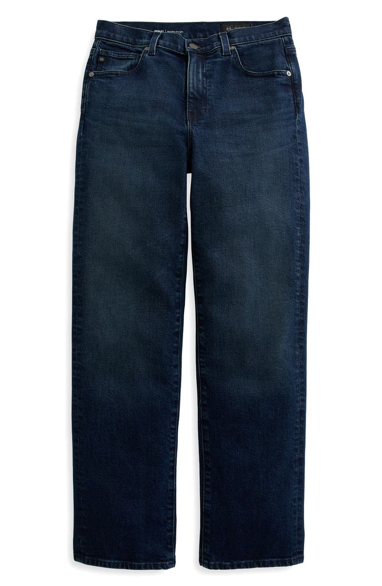 AG Brinley Classic Straight Leg Jeans, Alternate, color, Midnight Sun