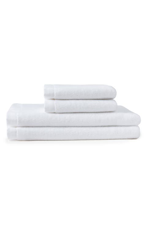 Classic Organic Cotton Minimalist Bath Towel Set