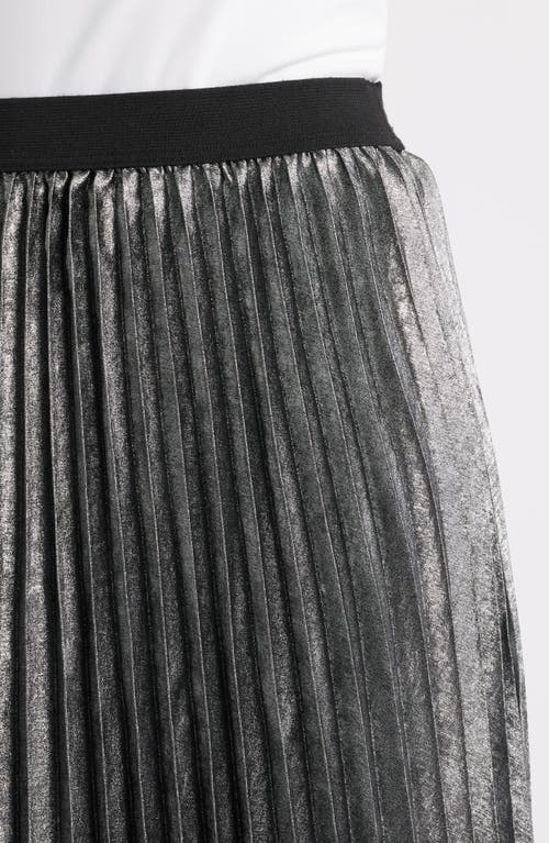 Caslonr Caslon(r) Pleated Metallic Midi Skirt In Multi