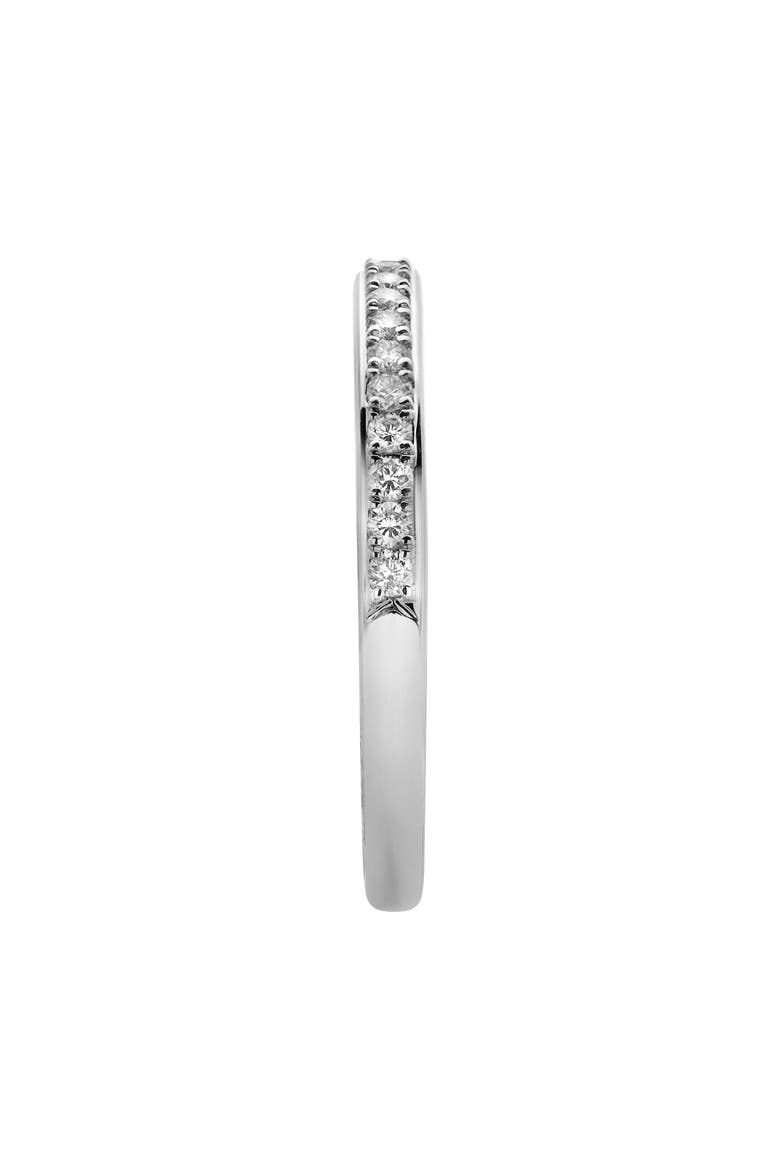 Solas 14K Gold Round Diamond Studded Eternity Ring - 0.31cts, Alternate, color, 14K White Gold