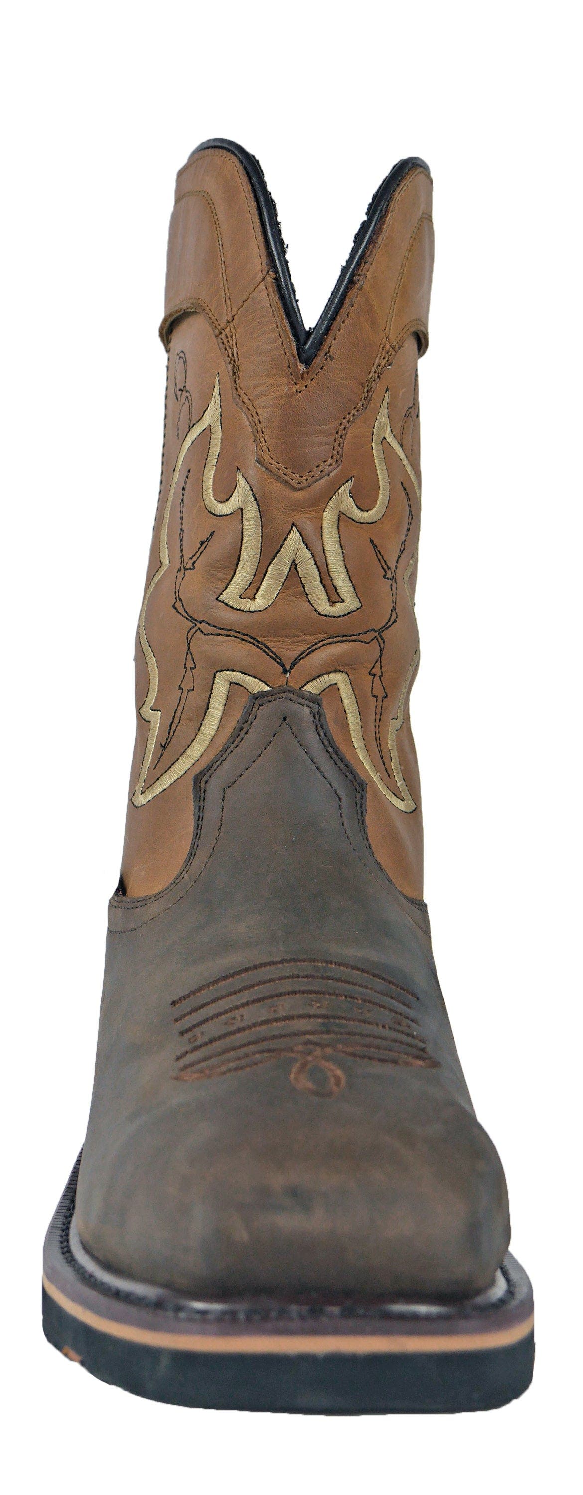 Hoss Boot Company HOSS Showdown 11 Inch Western Composite Toe Work Boot, Alternate, color, Brown