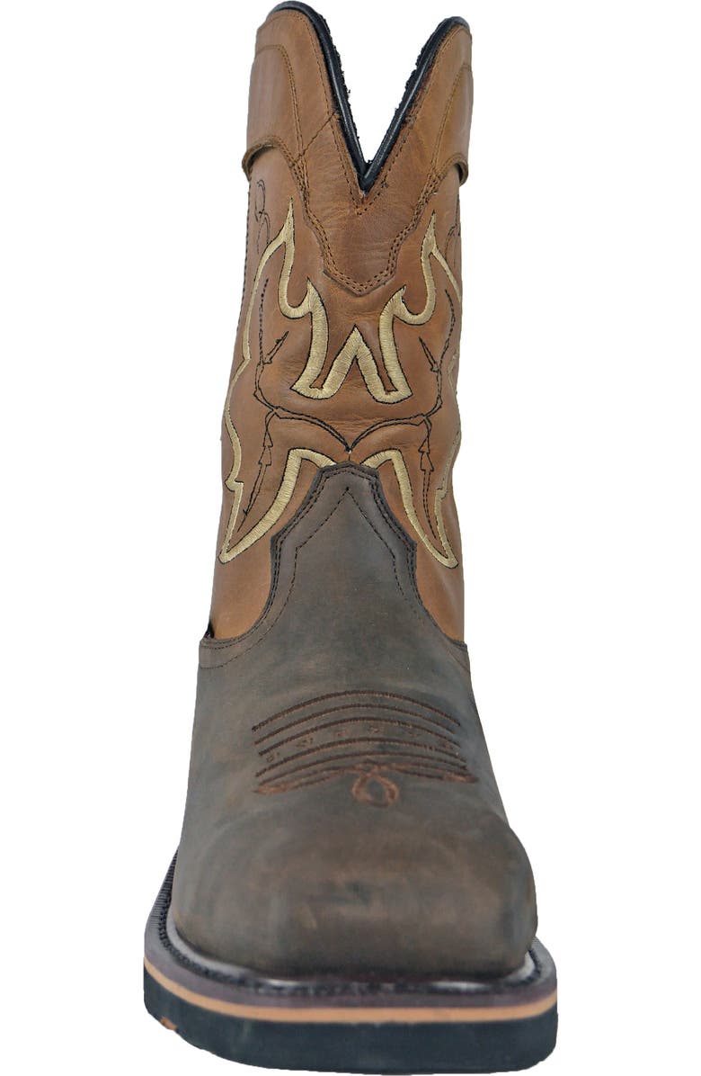 Hoss Boot Company HOSS Showdown 11 Inch Western Composite Toe Work Boot, Alternate, color, Brown